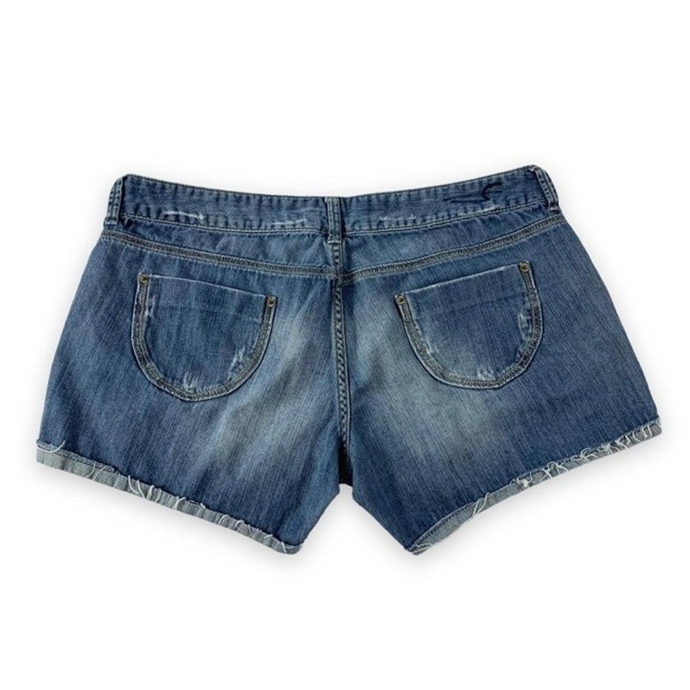 Y2k American Eagle Denim Shorts Women's 12 - Picture 2 of 3